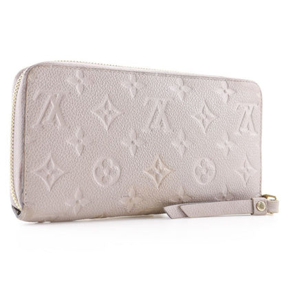 Louis Vuitton Zippy Wallet M69034 Monogram Empreinte Turtelaire Gray Tn2196