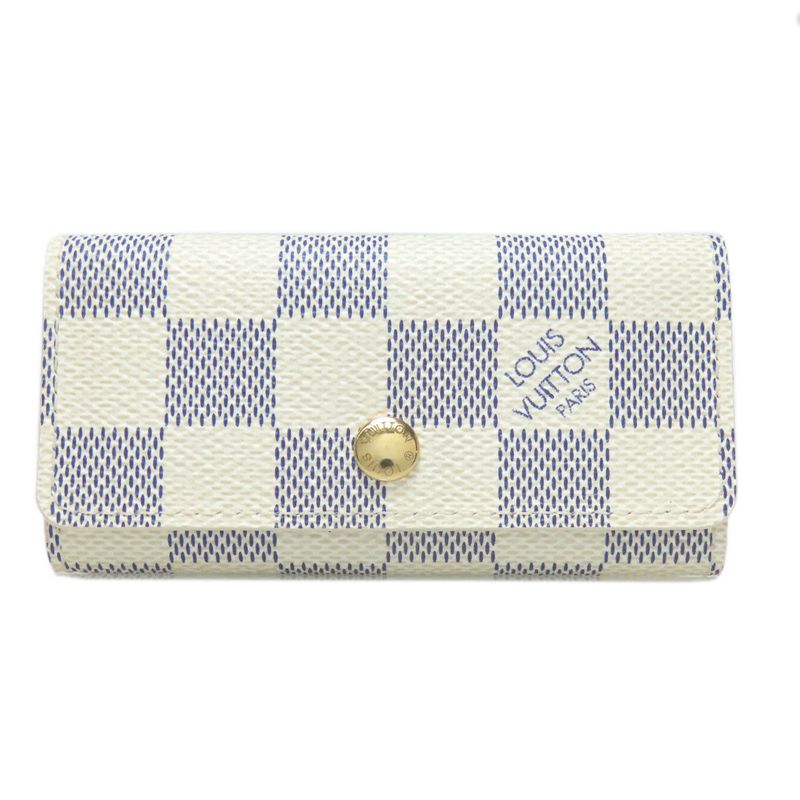 Louis Vuitton N60020 Multicles 4 Key Case Damier Canvas Women