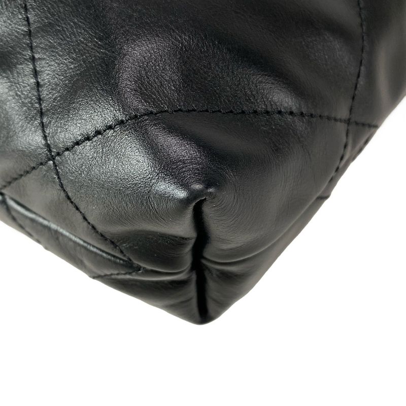 Chanel Shoulder Bag Chanel 22 Mini Handbag As3980 Black 2way/chain Shoulder/vint