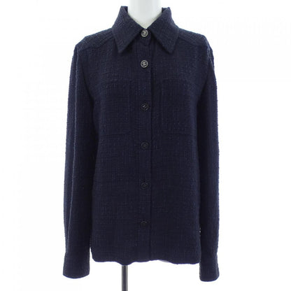 Chanel Vintage Shirt Navy 40