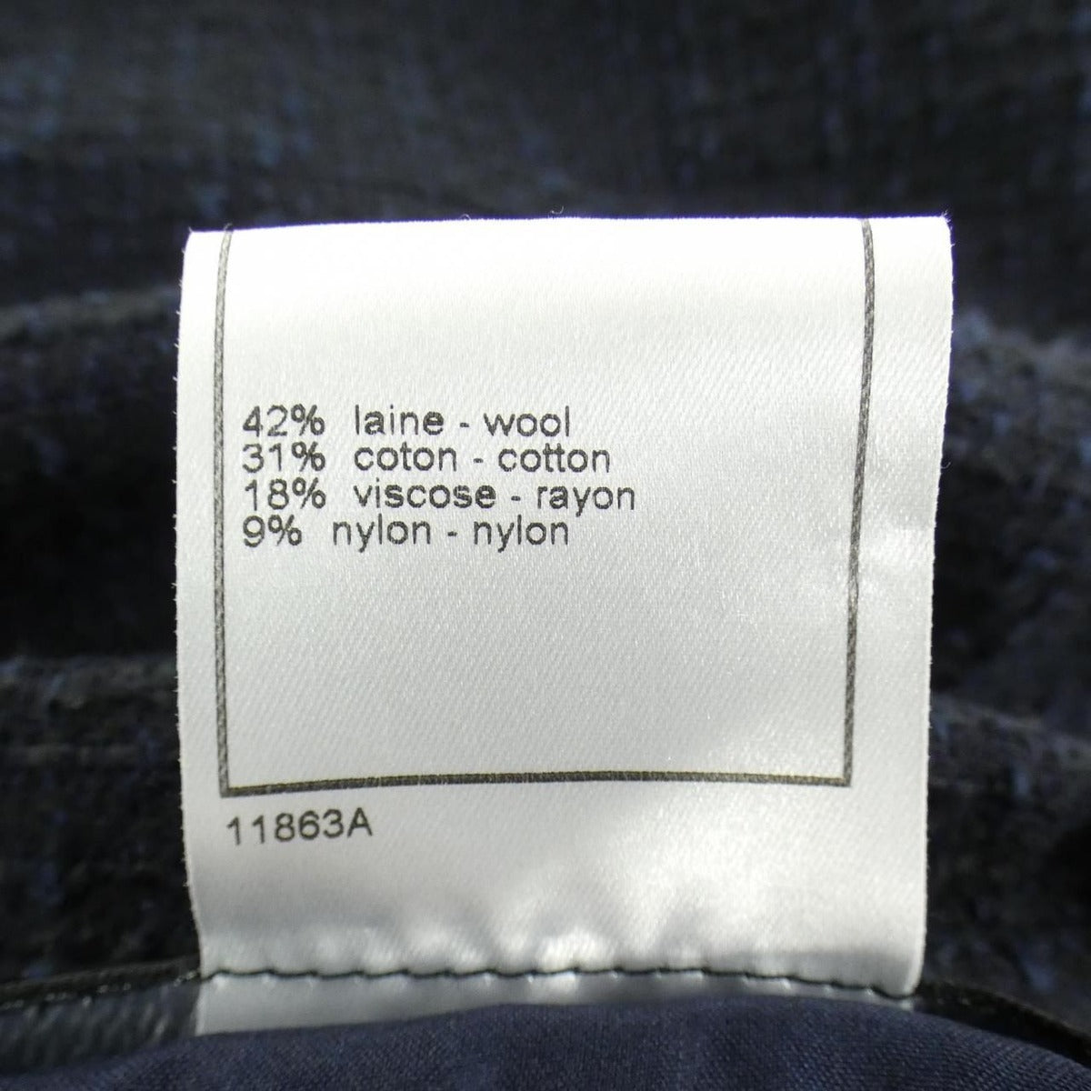 Chanel Vintage Shirt Navy 40 — view 3