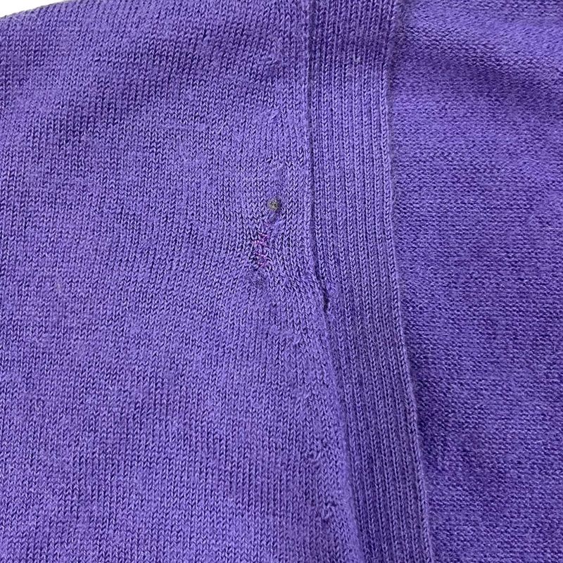 Prada Cashmere Ensemble Cardigan Purple 38