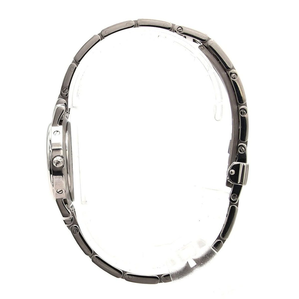 Hermes SS Quartz Watch White — view 3