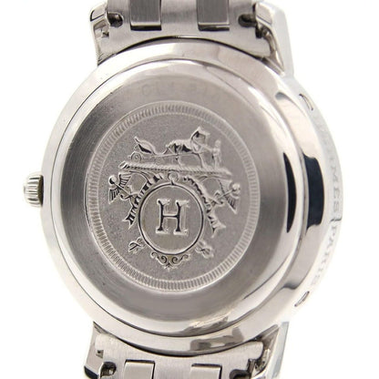 Hermes SS Quartz Watch White — view 6