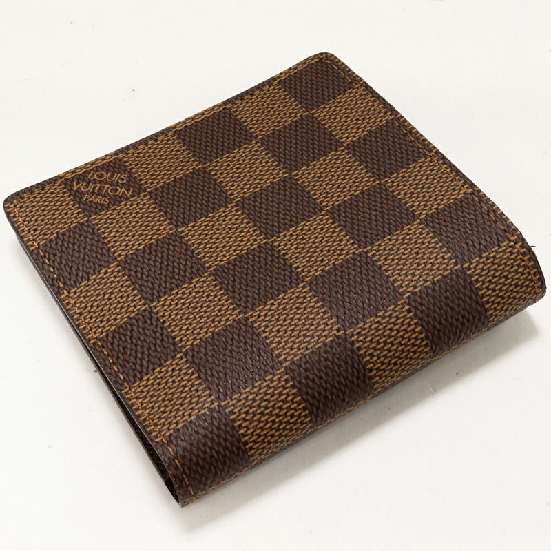 Louis Vuitton Bifold Billfold Without Coin Purse Damier Portobier 6 Cartes Cles