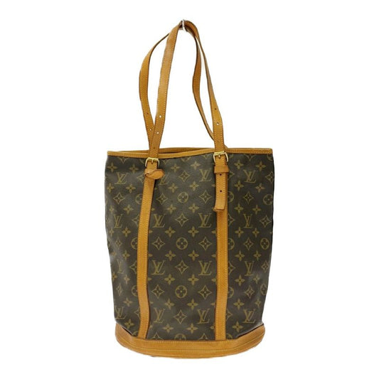 Louis Vuitton M42236 Monogram PVC Bucket GM Shoulder Bag Brown 386493