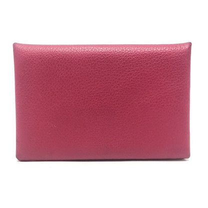 Hermes Coin Case Calvi Evercolor Rose Pink