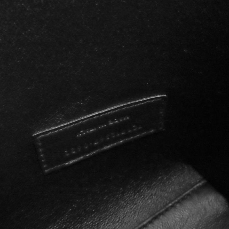 Saint Laurent Paris 712367 Mini Toy Shopping Leather Croc Shape Pressed 2WAY