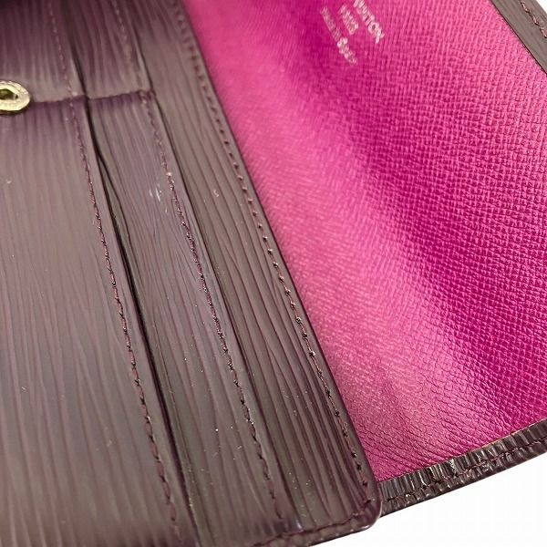 Louis Vuitton Epi Portefeuille Sarah M6374k Long Wallet Women