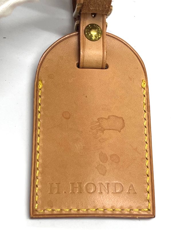 Louis Vuitton Name Tag Poinier Handle Holder 06bs298