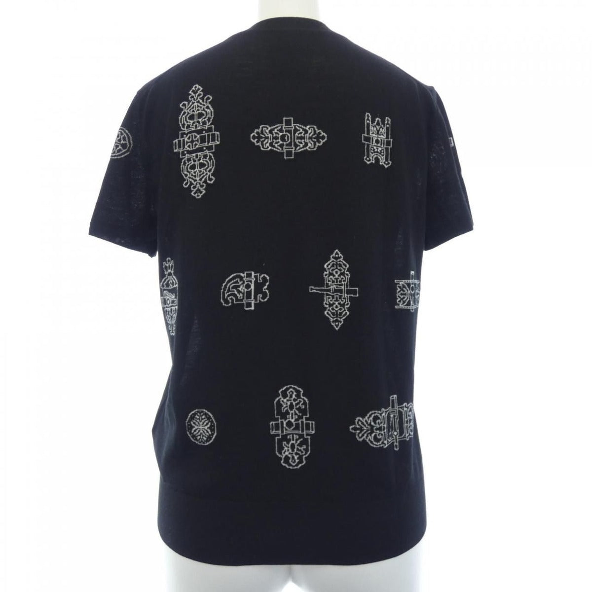 Hermes Knit Black Top Shirt 36 — view 2