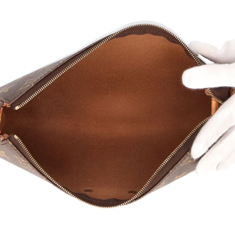 Louis Vuitton Eva M95567 Monogram Women's Handbag Brown Excellent Condition