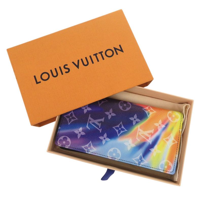 Louis Vuitton Portefeuille Blazer Monogram Sunset M80957 IC Chip Multicolor