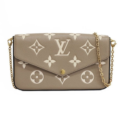Louis Vuitton Pochette Felicie Shoulder Bag Monogram Empreinte