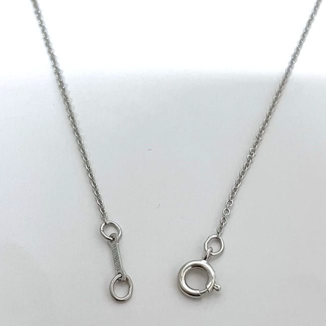 Tiffany & Co Bean Necklace Ec22786 Silver