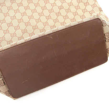 Gucci Tote GG Canvas Beige Dark Brown — view 10