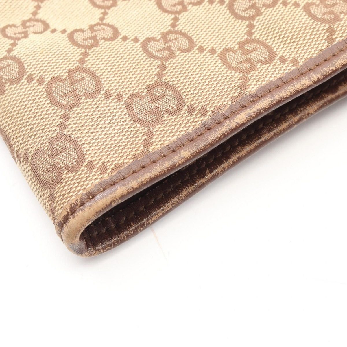 Gucci Tote GG Canvas Beige Dark Brown — view 6