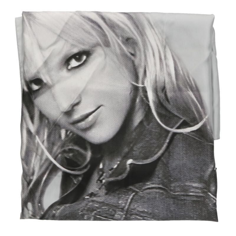 Balenciaga Britney Spears Series Printed Flag Scarf