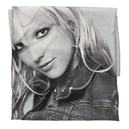 Balenciaga Britney Spears Series Printed Flag Scarf