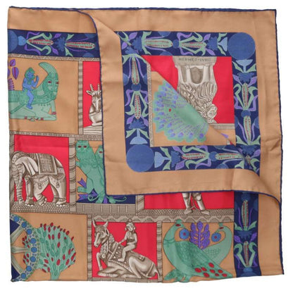 Hermes Carré 90 Torana All-over Silk Scarf For Men 90
