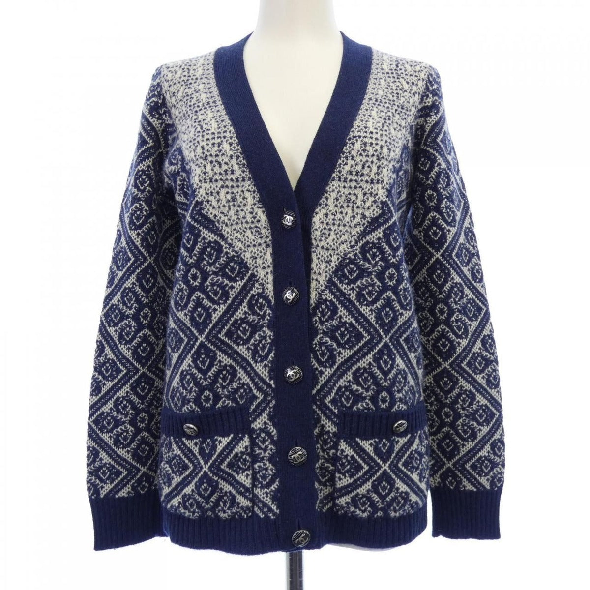 Chanel Cardigan Cashmere White