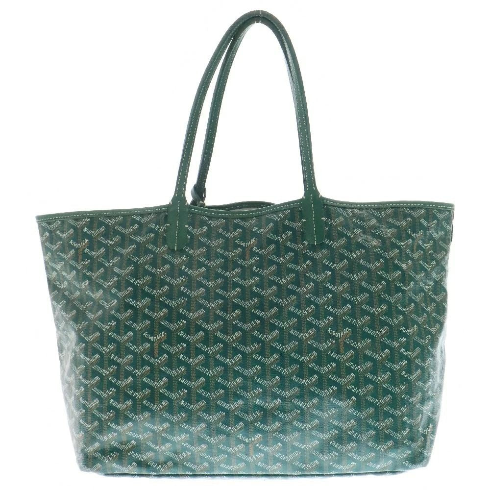 Goyard Saint Louis PM Green Shoulder Tote Bag & Pouch