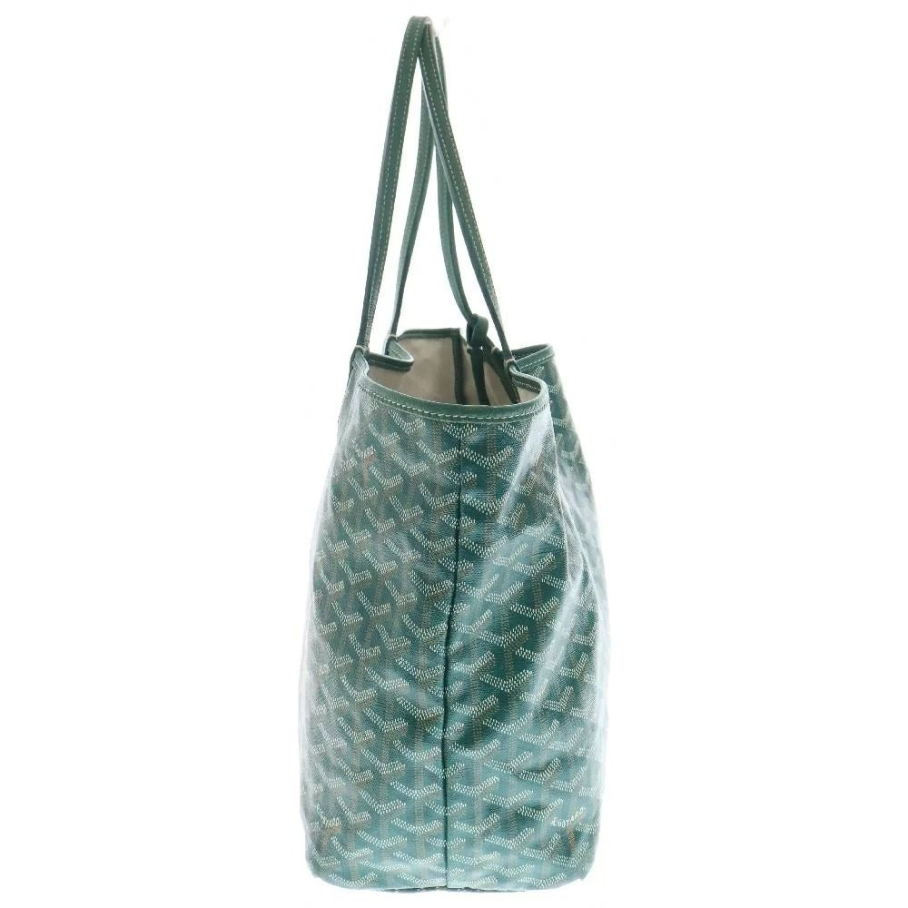 Goyard Saint Louis PM Green Shoulder Tote Bag & Pouch