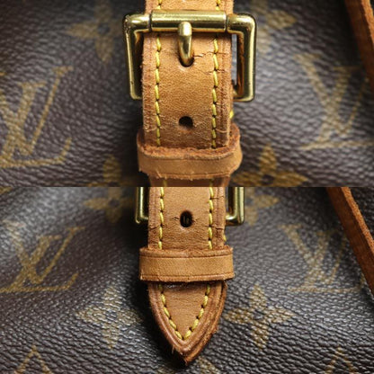 Louis Vuitton Montsourismm Backpack Daypack Monogram Brown M51136 Sp1917 Ladies