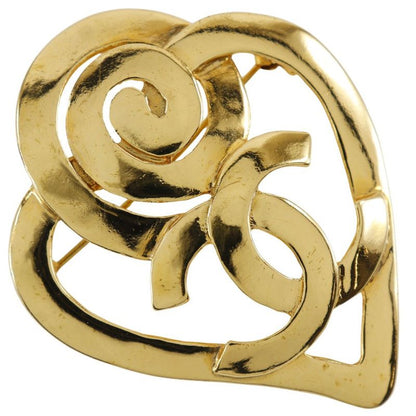 Chanel Gold Plated 95P Ladies 19.4g Brooch