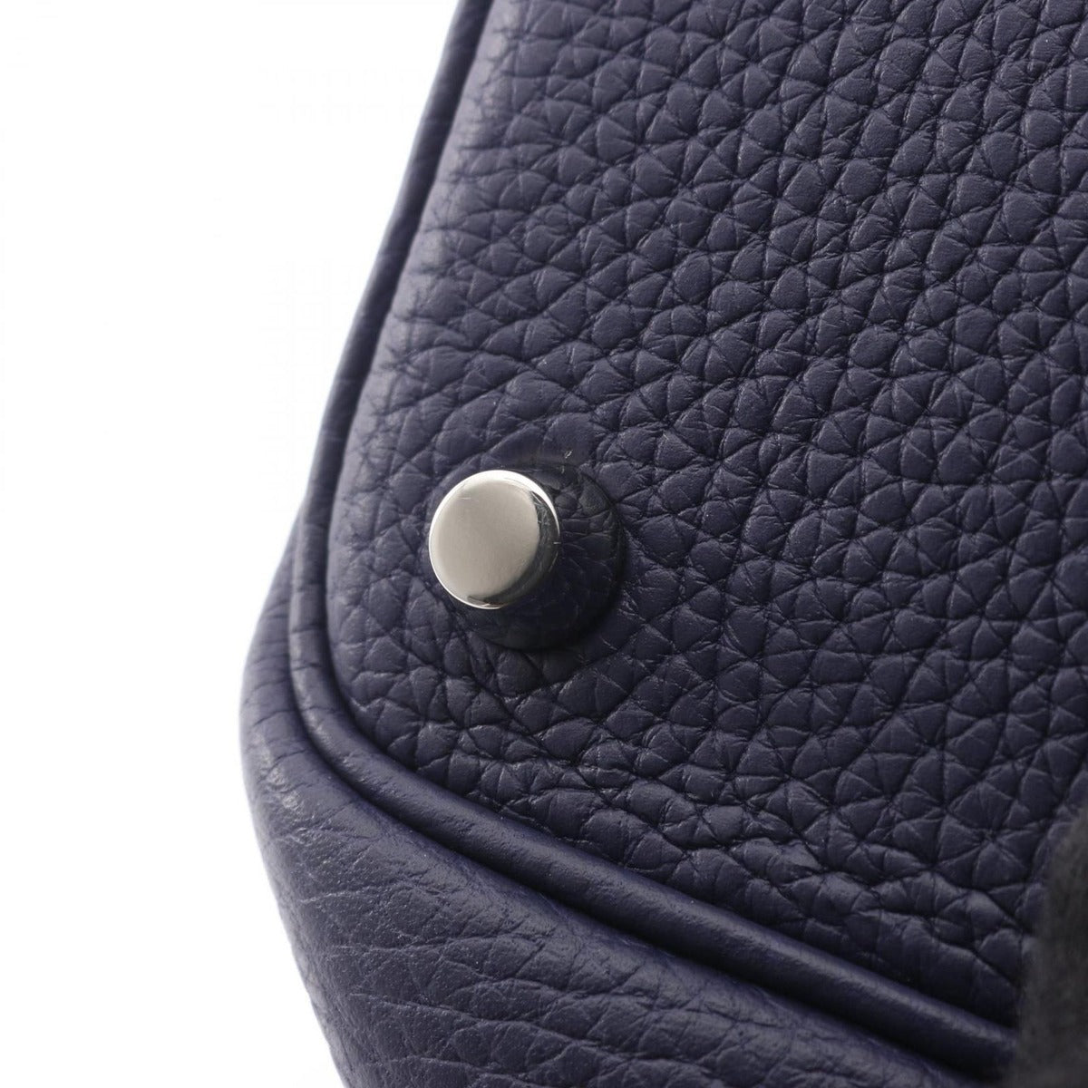 Hermes Handbag Picotin Lock Cazac PM Blue Electric Ankle Leather — view 10