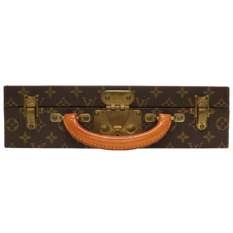 Louis Vuitton Monogram Boite Bijoux Jewelry Case M47120 Trunk Bag LV 0085 Louis