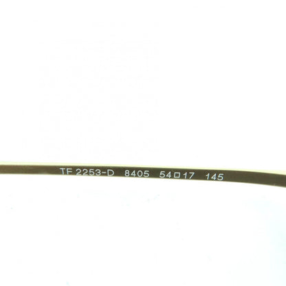 Tiffany & Co Tf2253 T Motif Sunglasses Clear Gray Gold Hardware — view 9