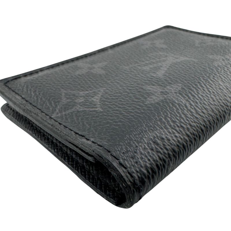 Louis Vuitton M61696 Organizer De Poche Monogram Card Case Wallet Brand Black