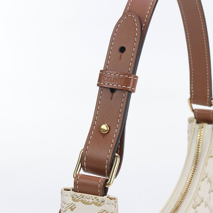 Celine Ava One Shoulder Triomphe Canvas 193952bzj.01bc Shoulder Bag Triomphe