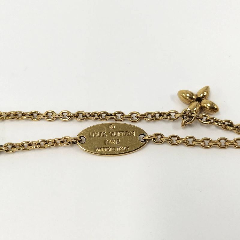 Louis Vuitton Collier LV Iconic Necklace Plated Gold M00596