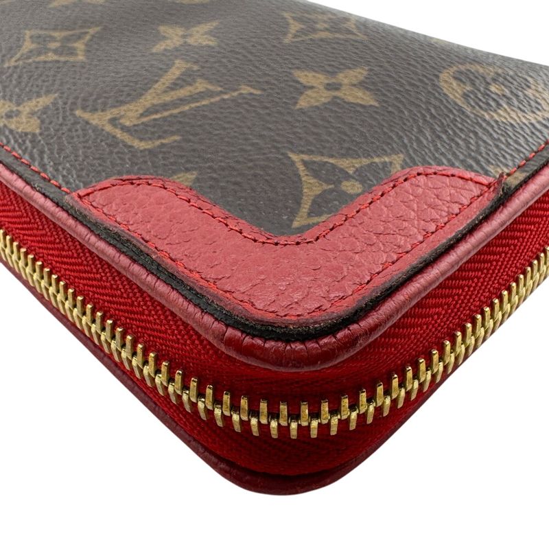 Louis Vuitton M61854 Retiro Round Zip Wallet Monogram Long Wallet Brand Card