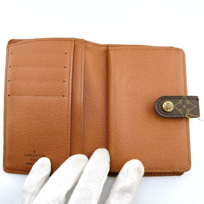 Louis Vuitton M61663 Monogram Wallet With Credit Card Pocket Porte Monet Vieux
