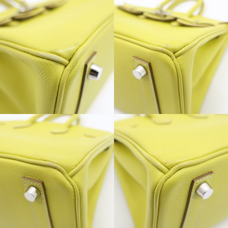 Hermes Birkin 25 Lime O Stamp Manufactured Around 2011 Candy Birkin