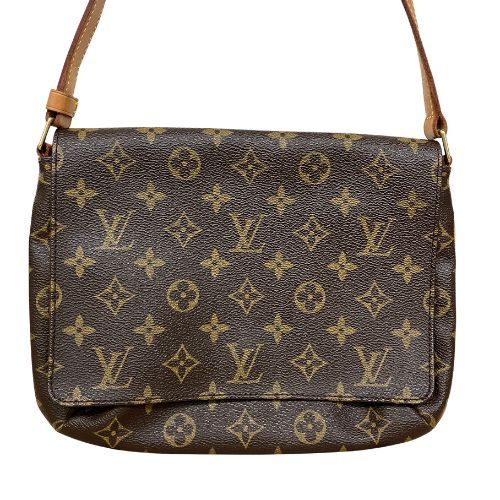 Louis Vuitton Shoulder Bag Monogram Musette Tango M51388 Brown