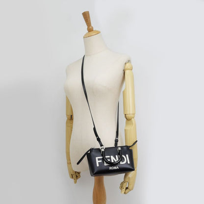Fendi By The Way Mini 8bs067 ABVL F1l2z Black Hand Shoulder Bag 2way