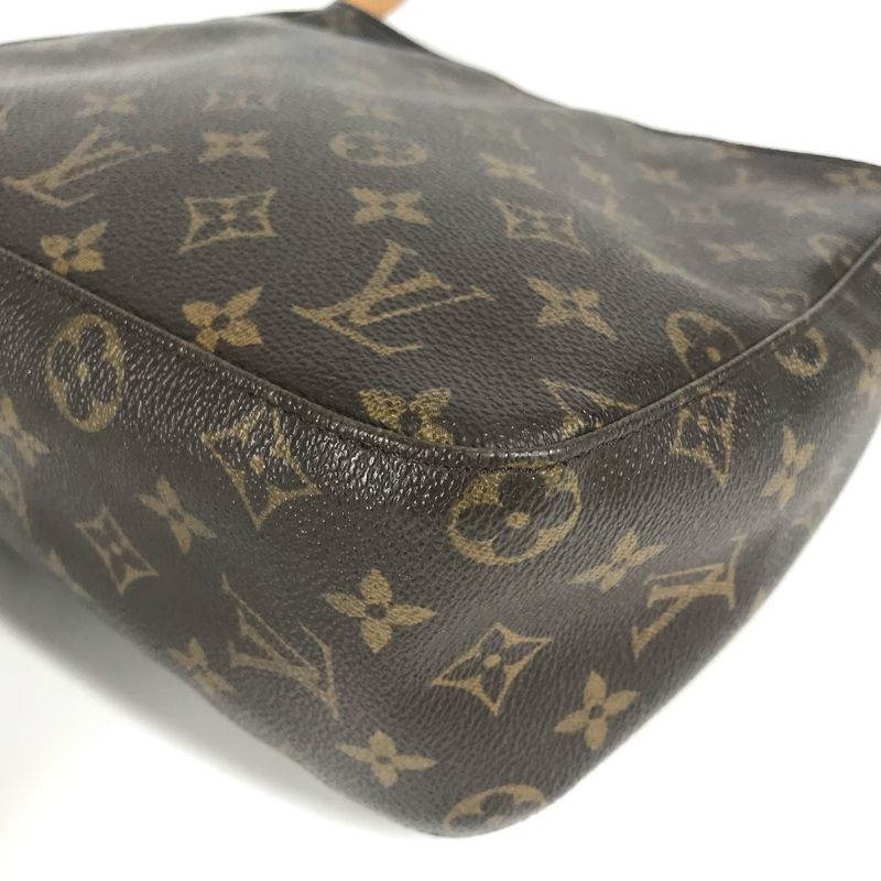 Louis Vuitton Shoulder Bag Looping MM Looping MM M51146 Monogram Canvas Brown
