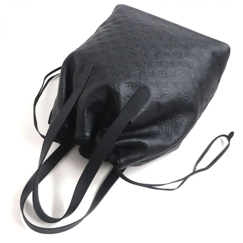  List Price ¥466400 Louis Vuitton M46554 Monogram - Shadow Helmet Bag Drawstrin