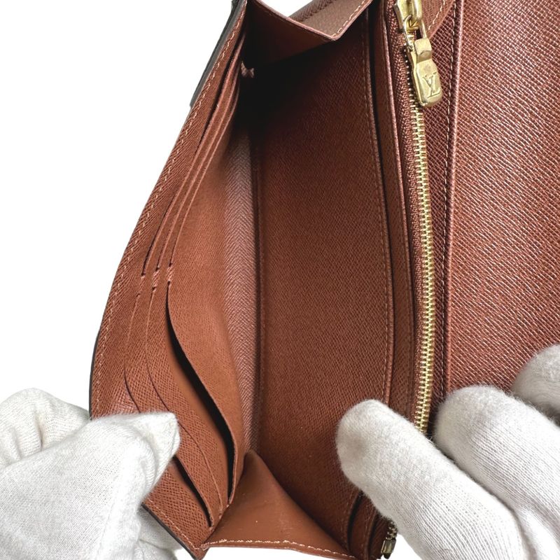 Louis Vuitton M60531 Monogram Wallet Portefeuille-sarah Long Wallet Louis