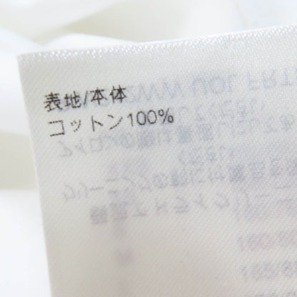 Louis Vuitton 24AW 100% Cotton LV Logo Sleeve Ruffle Top White L Made In Italy