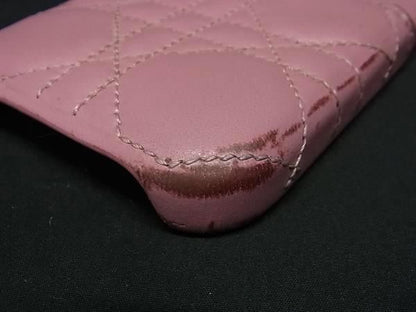 Christian Dior Christian Dior Lady Dior Cannage Leather Iphone 15pro Phone Case