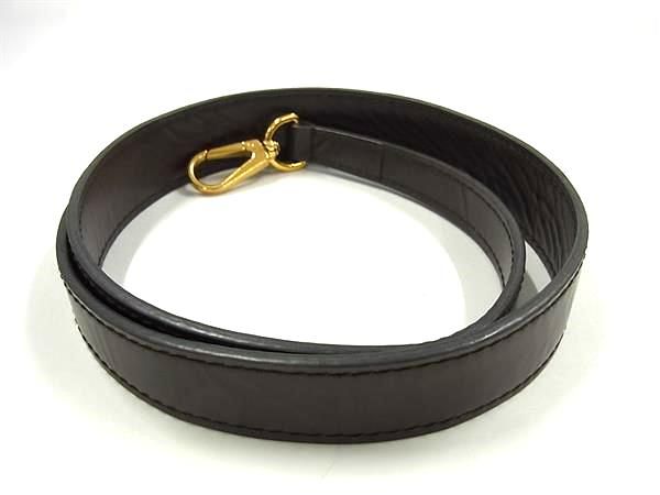 Louis Vuitton Leather Shoulder Strap For Bag Shoulder Strap For Women Brown