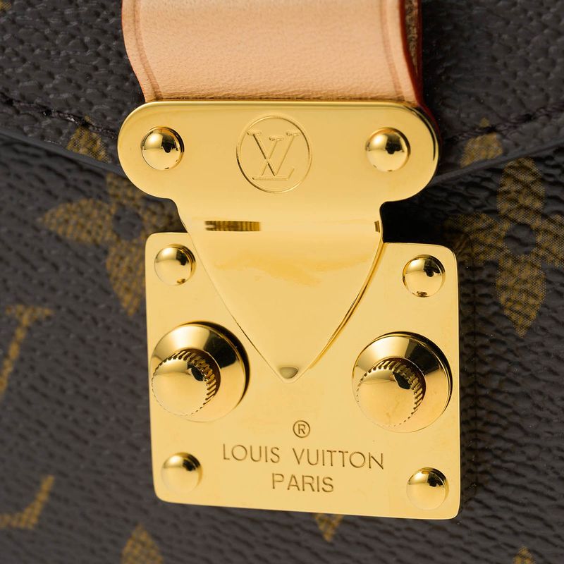 Louis Vuitton Pochette Metis EW Brown Handbag