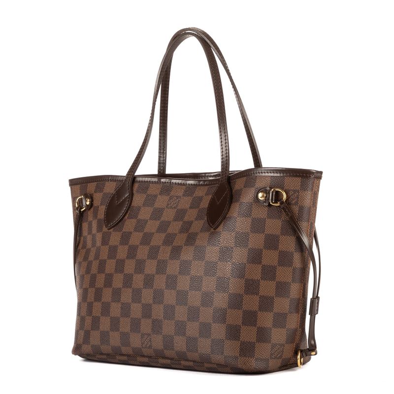 Louis Vuitton Neverfull Dark Brown Damier Ebène A