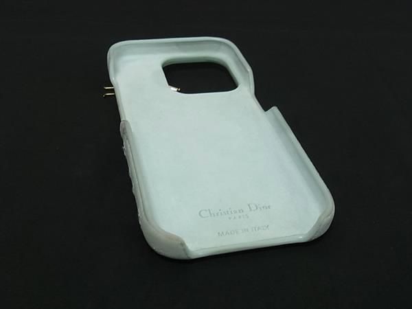 Christian Dior Lady Dior Cannage Leather Iphone 15pro Compatible Iphone Case