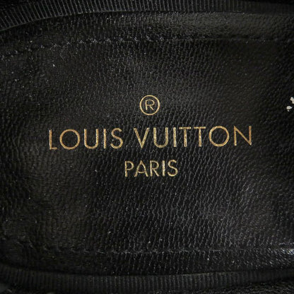 Louis Vuitton Hauteuil Line LV Logo Gold Embroidery Velvet Opera Shoes Loafers